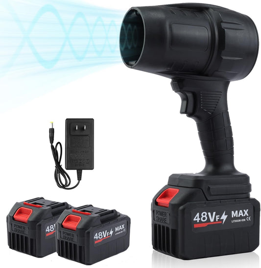 Sopladora eléctrica con doble batería