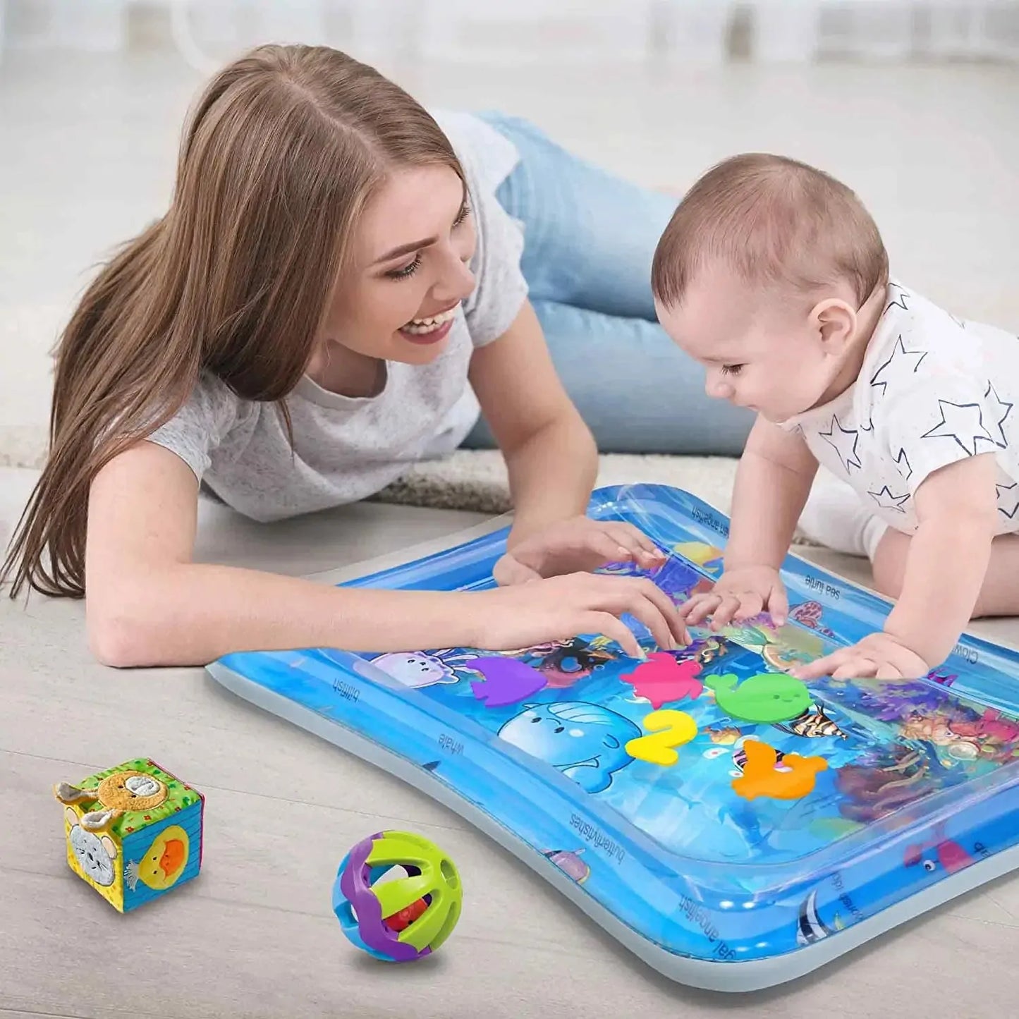 💦 Diversión, Estimulación y Aprendizaje para tu Bebé en un Solo Tapete